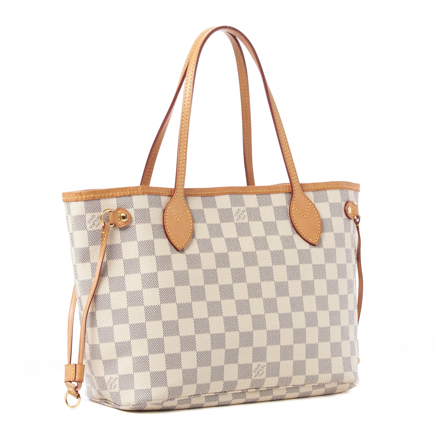 Louis Vuitton Damier Azur Neverfull PM 3 of 13