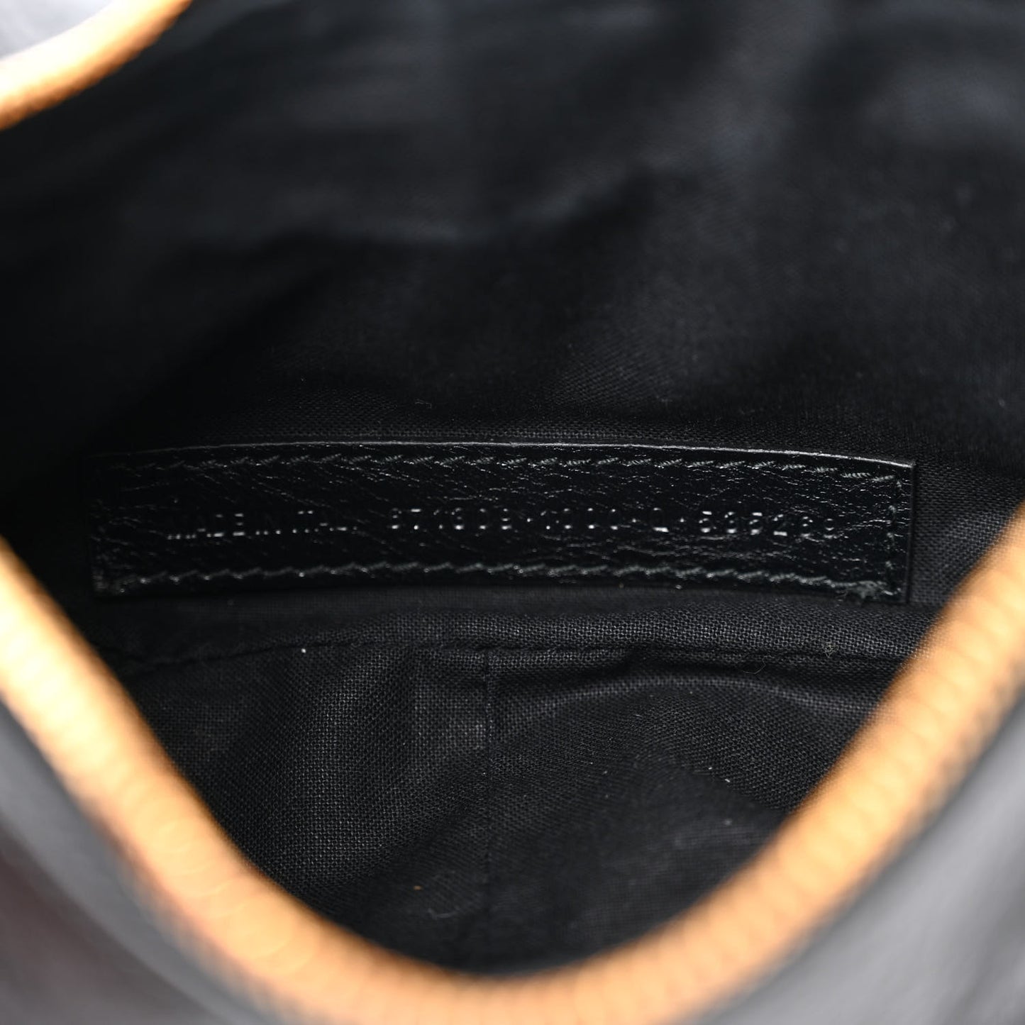 Agneau Arena Le Cagole Shoulder Bag XS Black