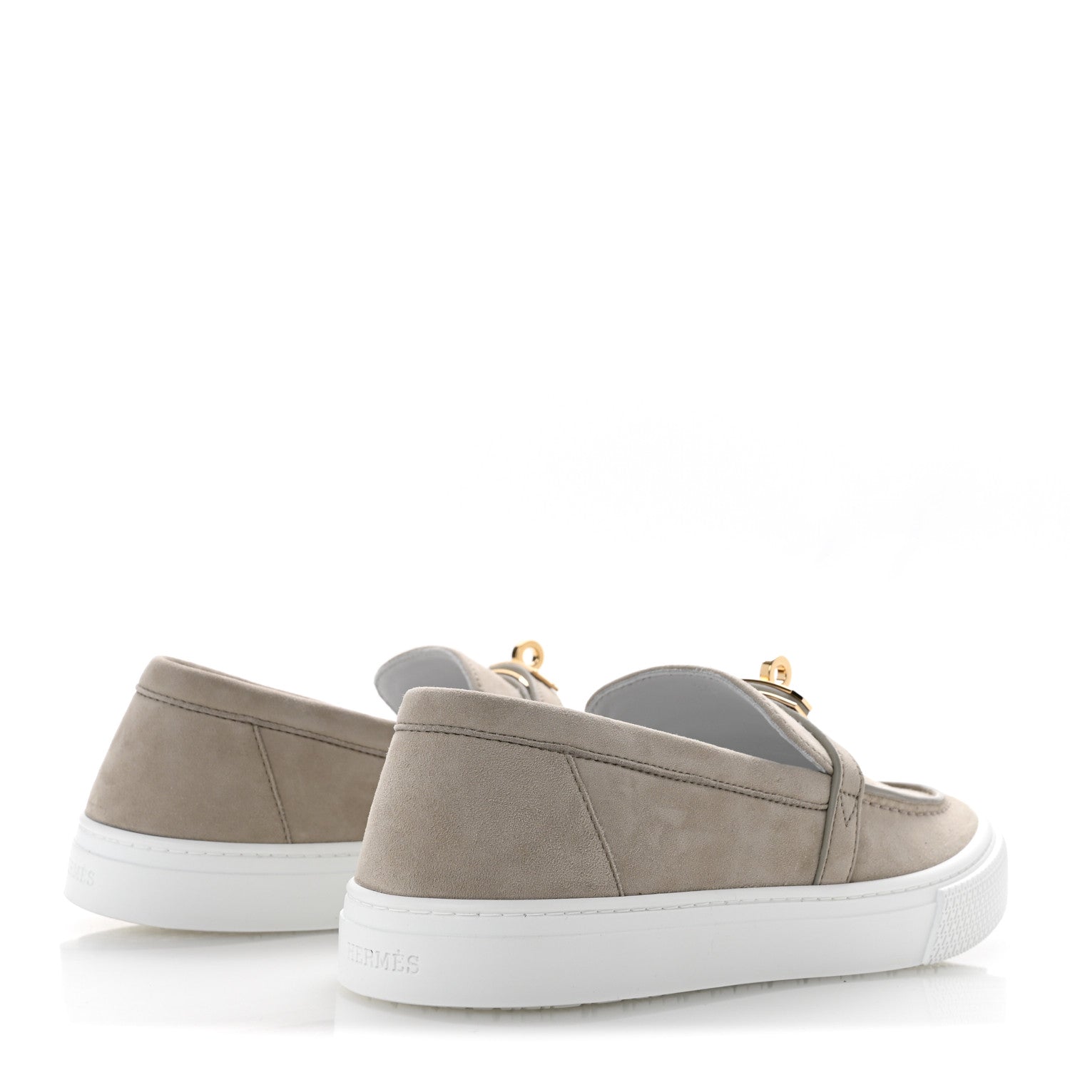 Hermes Suede Goatskin Game Slip On Sneakers 38 Beige Esquisse 38 Beige Esquisse 5 of 9