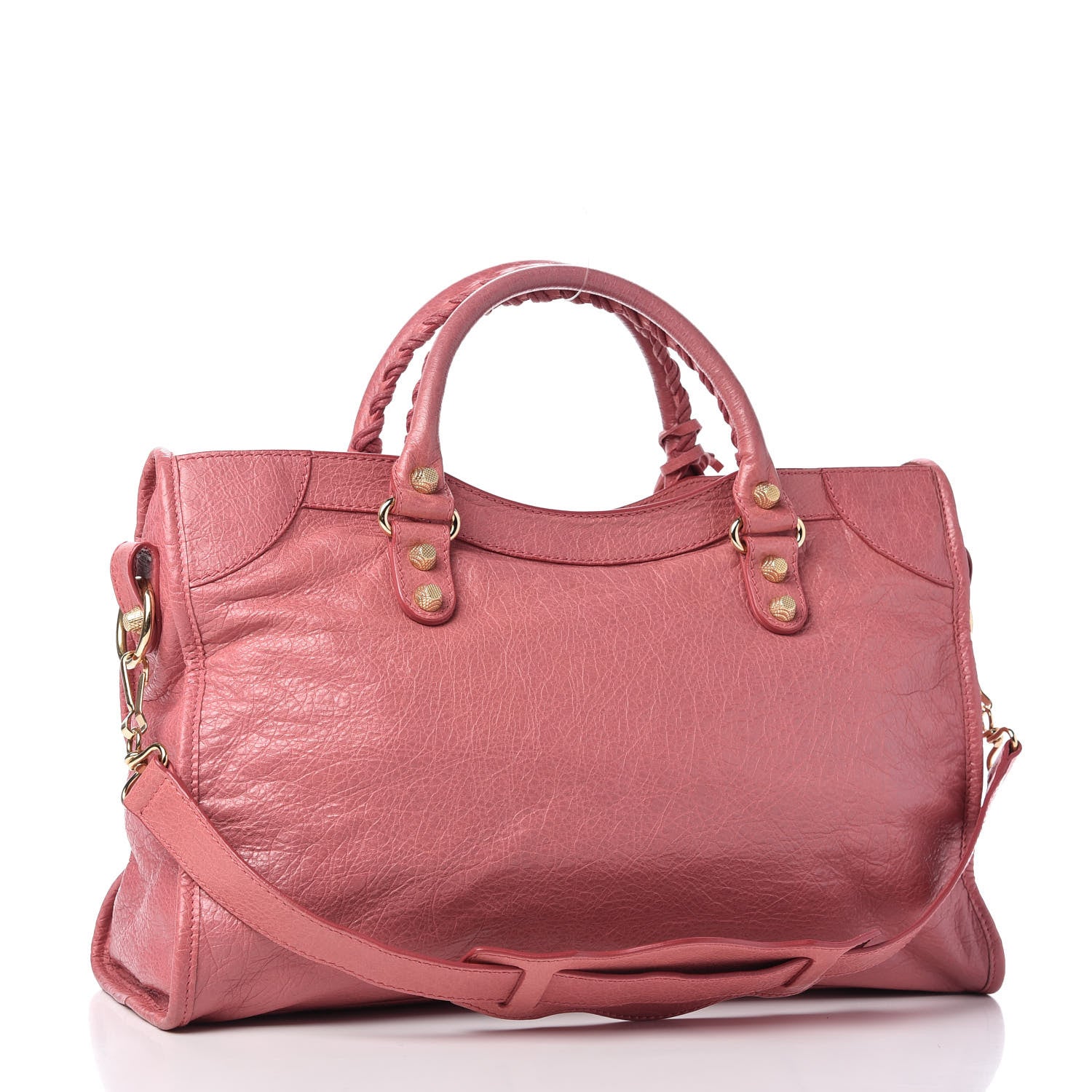 Balenciaga Agneau Giant 12 Gold Hardware City Rose Bombon Raspberry 3 of 10