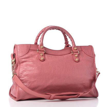 Balenciaga Agneau Giant 12 Gold Hardware City Rose Bombon Raspberry 3 of 10
