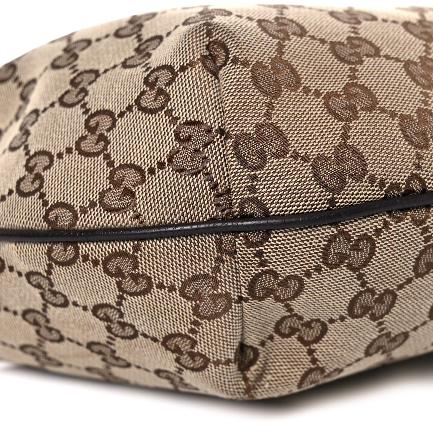 Monogram Medium Half Moon Hobo Dark Brown