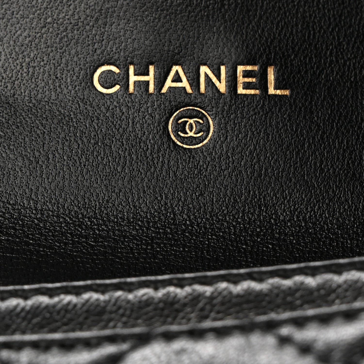 Chanel Lambskin Quilted Flap Card Holder Black 6 of 9