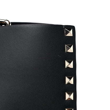 Valentino Garavani Calfskin Rockstud Vertical Tote Black 20 of 20