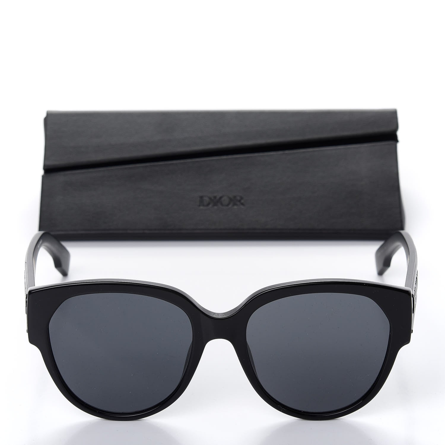Christian Dior Acetate DiorID2 Sunglasses Black 7 of 7