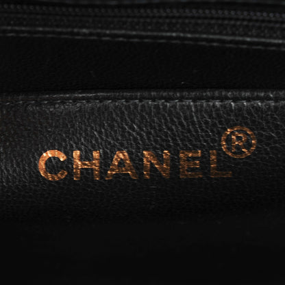 Chanel Vinyl CC Flap Black 7 of 11