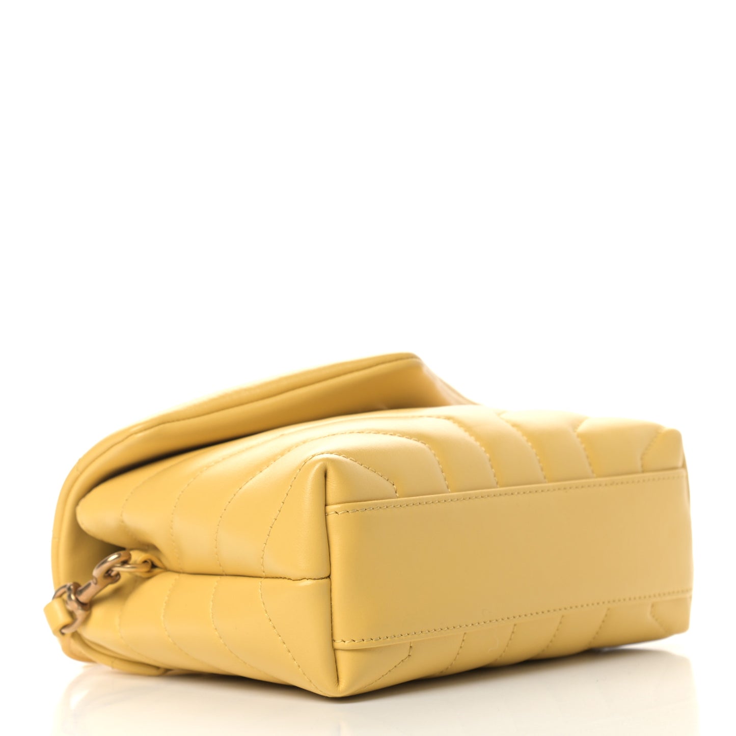 Calfskin Y Quilted Monogram Toy Loulou Crossbody Bag Sunflower