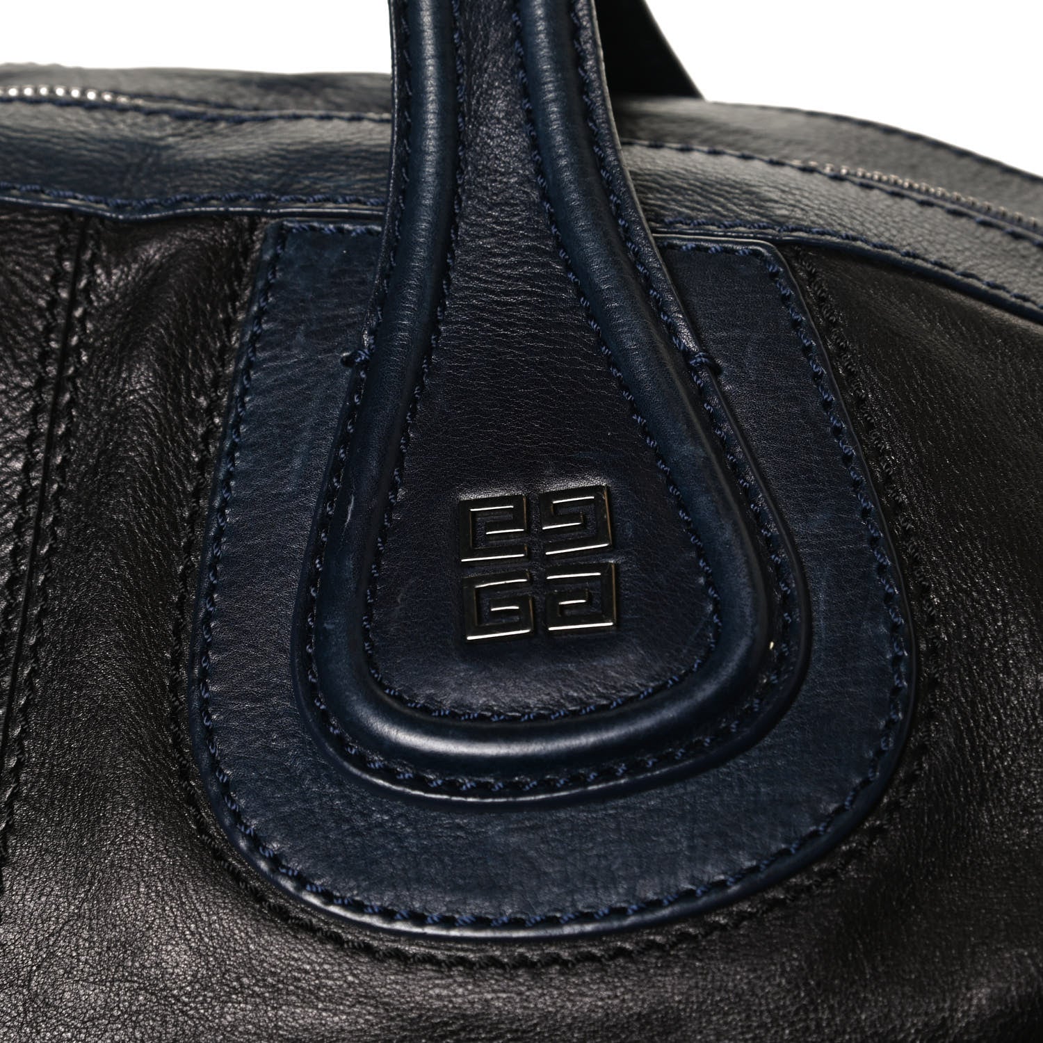 Givenchy Calfskin Medium Nightingale Navy Black 12 of 12