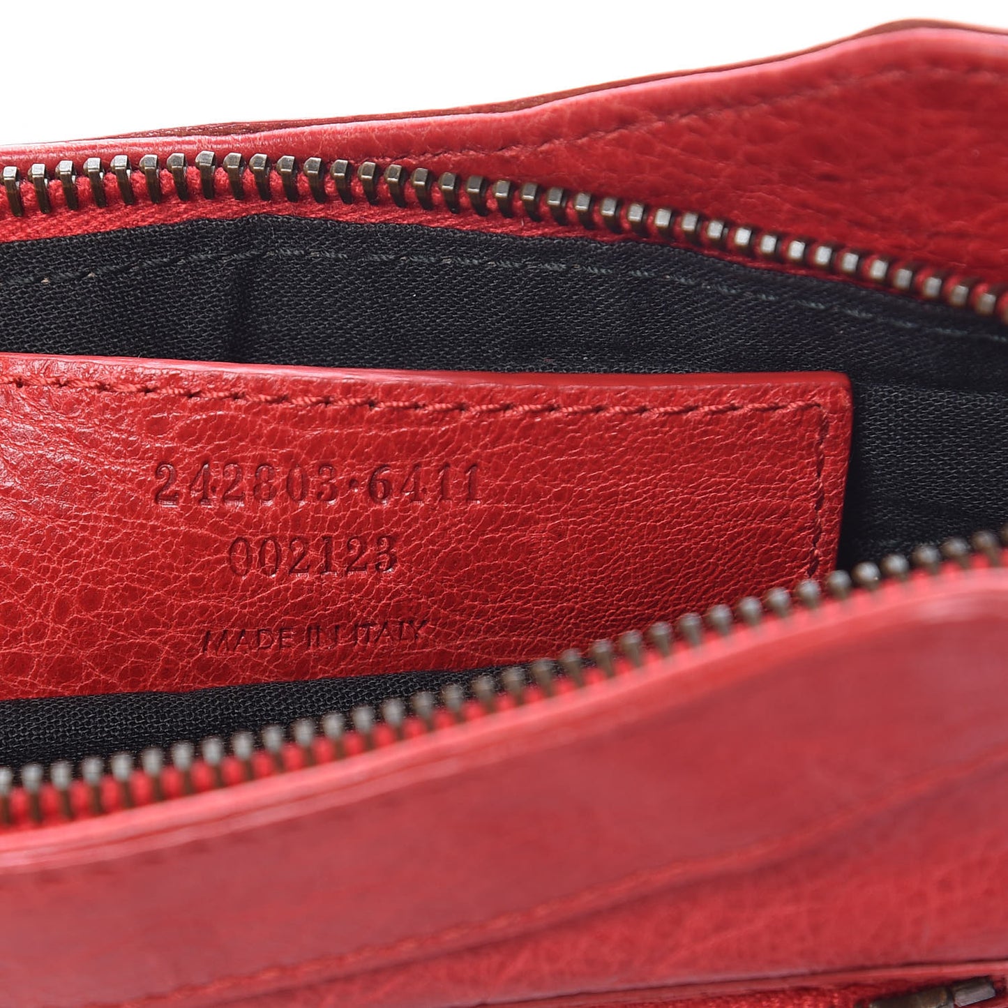 Agneau Classic Hardware Hip Rouge Coquelicot
