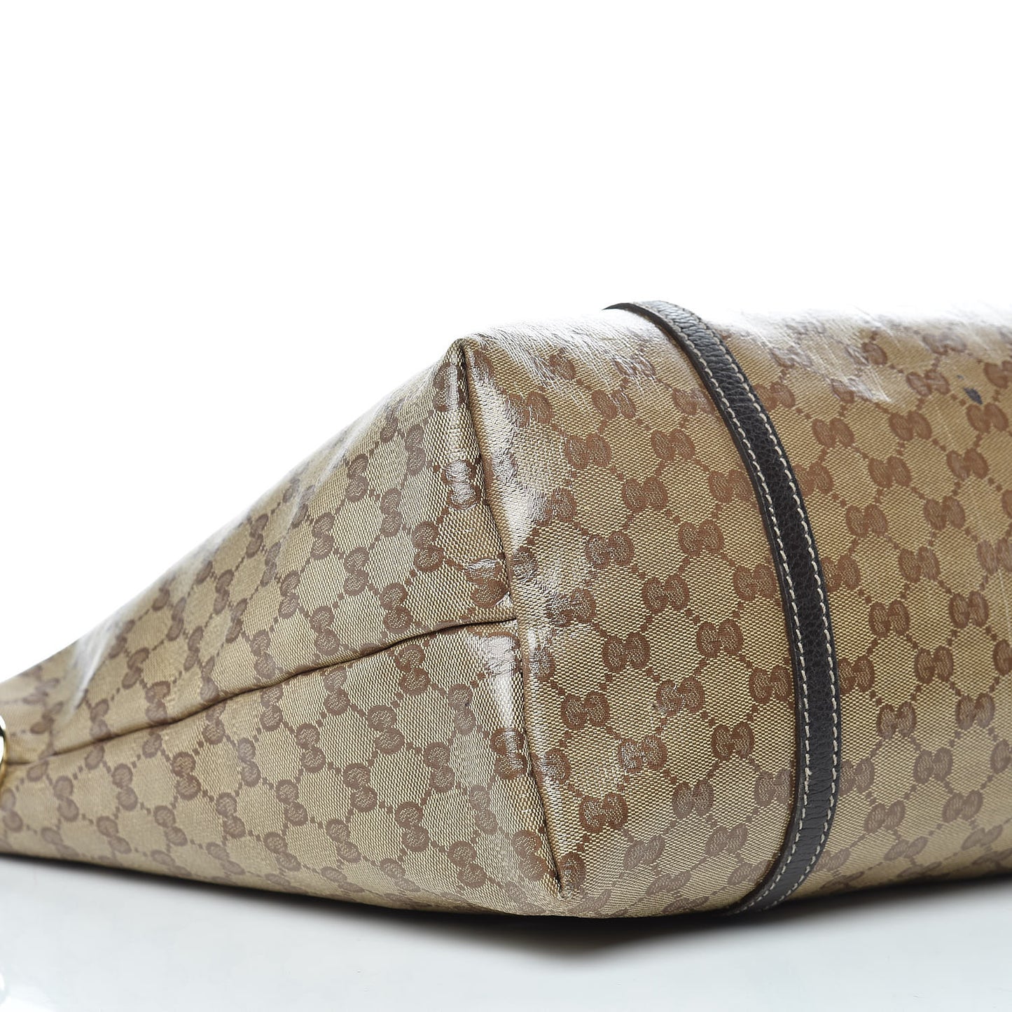 Crystal Monogram Large Joy Tote Beige Ebony Testa di Moro