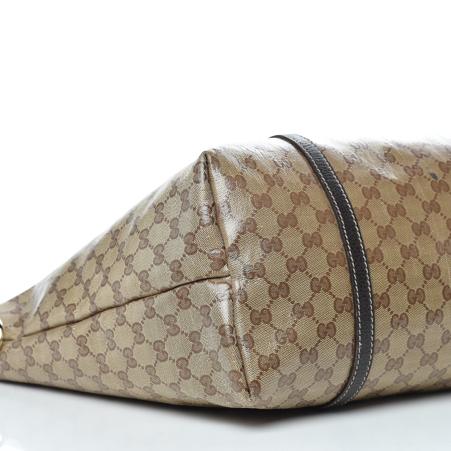 Gucci Crystal Monogram Large Joy Tote Beige Ebony Testa di Moro 6 of 26