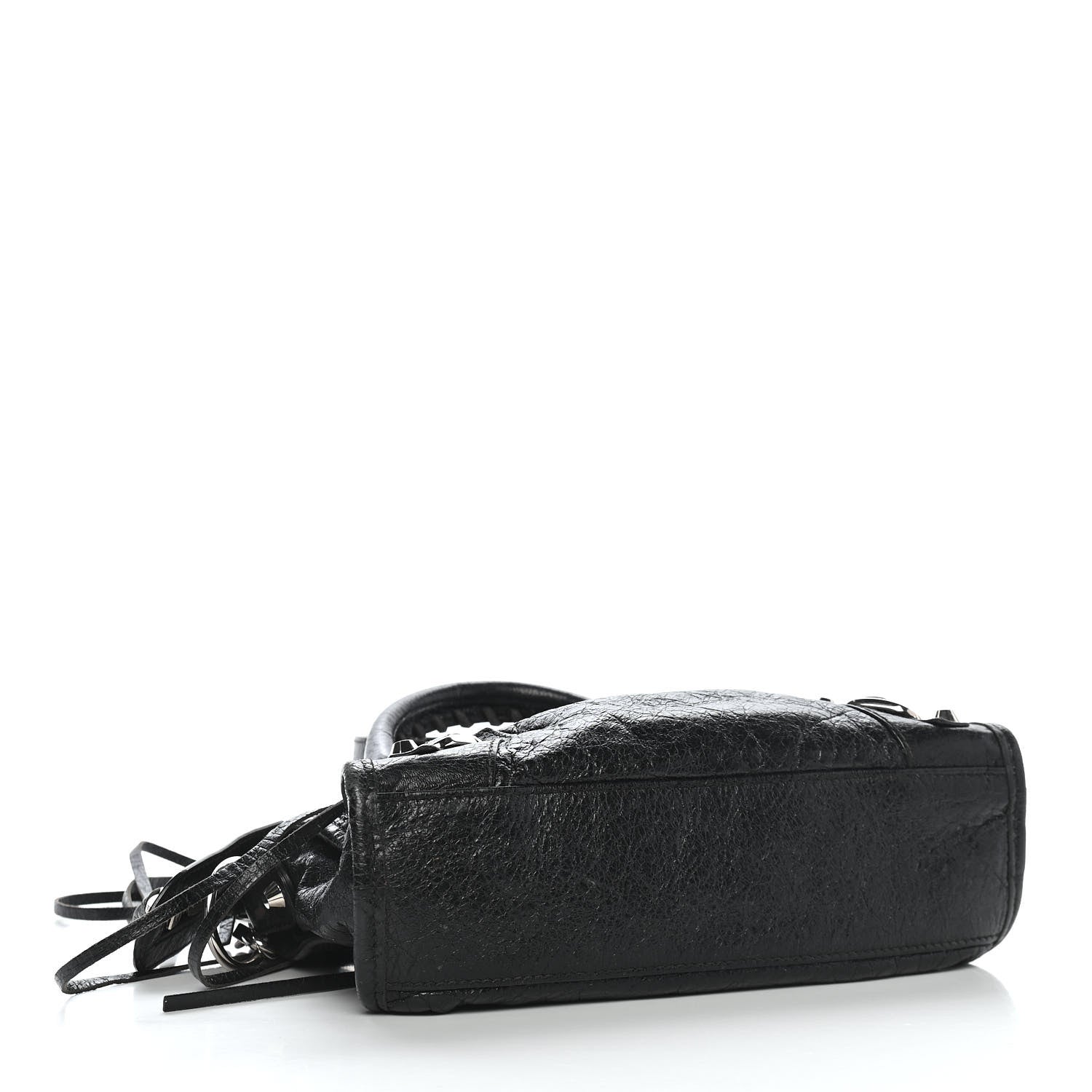 Balenciaga Agneau Classic Silver Hardware Mini City Black 4 of 10