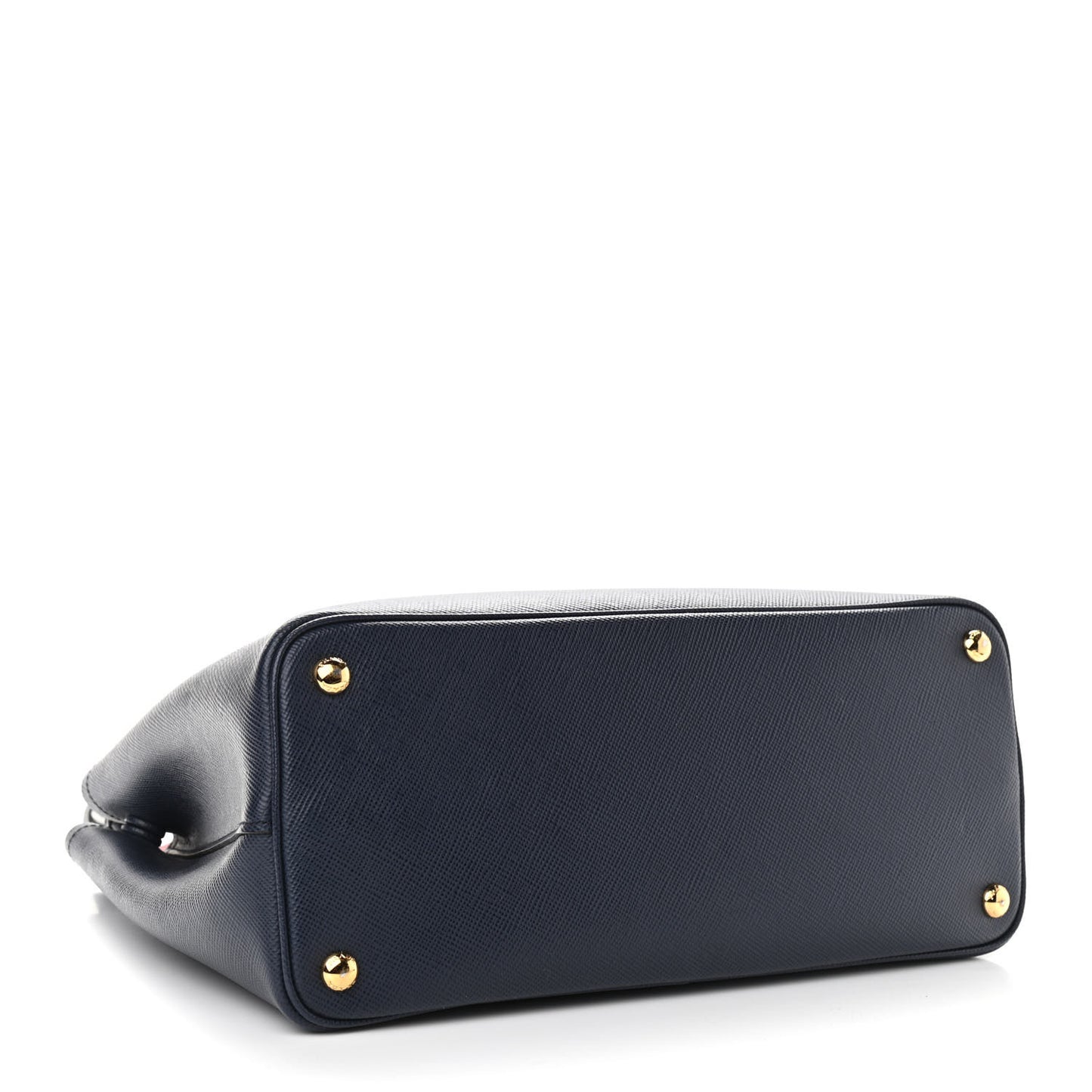 Saffiano Cuir Medium Double Bag Baltico