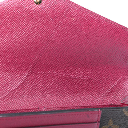 Louis Vuitton Monogram Jeanne Wallet Fuchsia 7 of 7