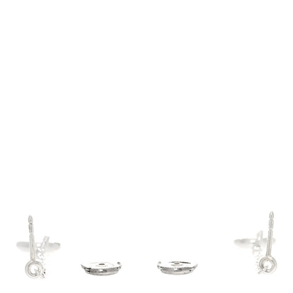 Hermes Sterling Silver Farandole Drop Earrings 3 of 5