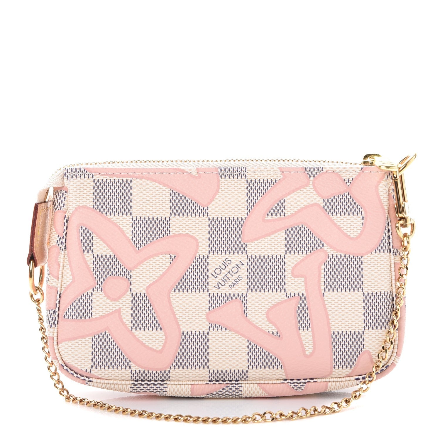 Louis Vuitton Damier Azur Tahitienne Mini Pochette Accessories 1 of 8