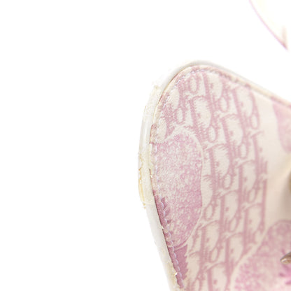 Christian Dior Monogram Floral Saddle Bag Pink 12 of 14