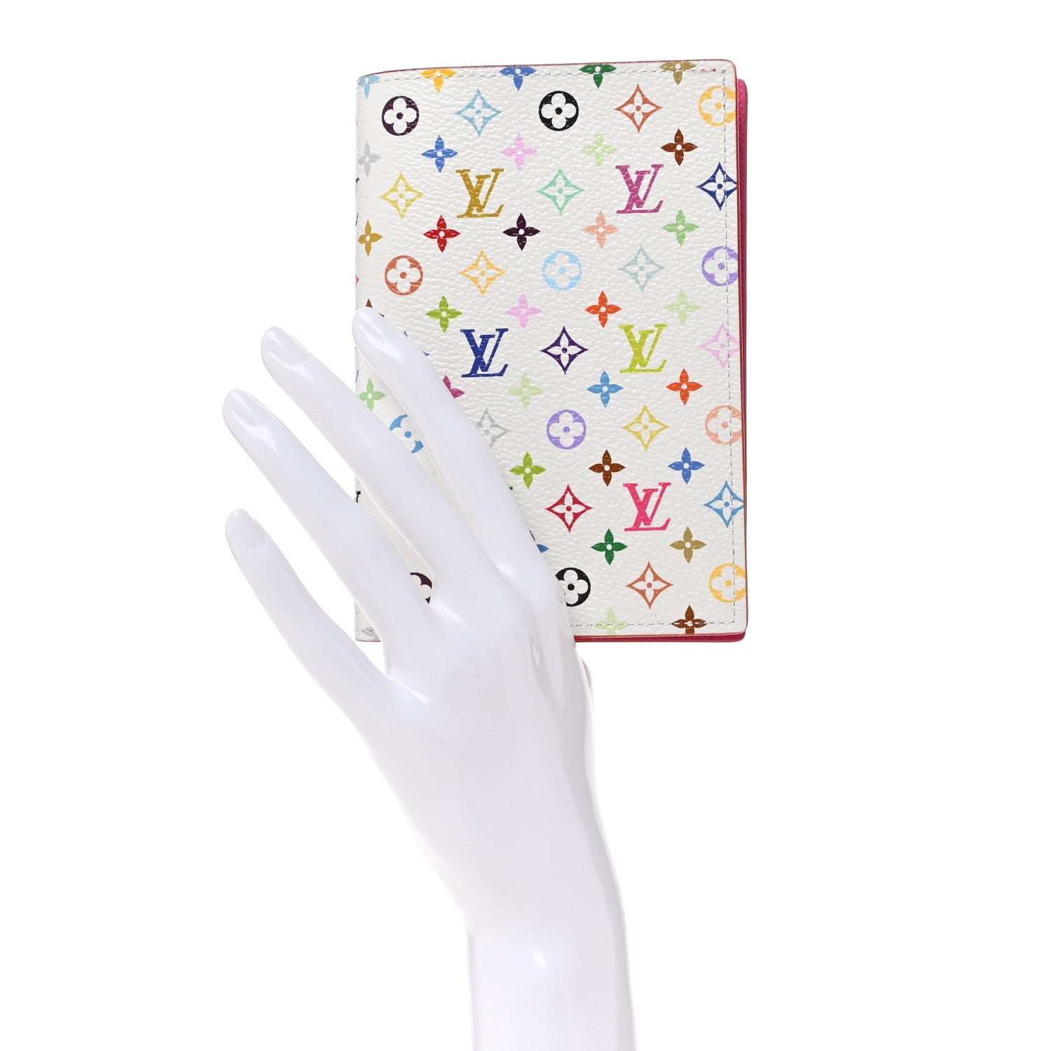 Louis Vuitton LV X TM Monogram Multicolor Passport Cover White 2 of 7