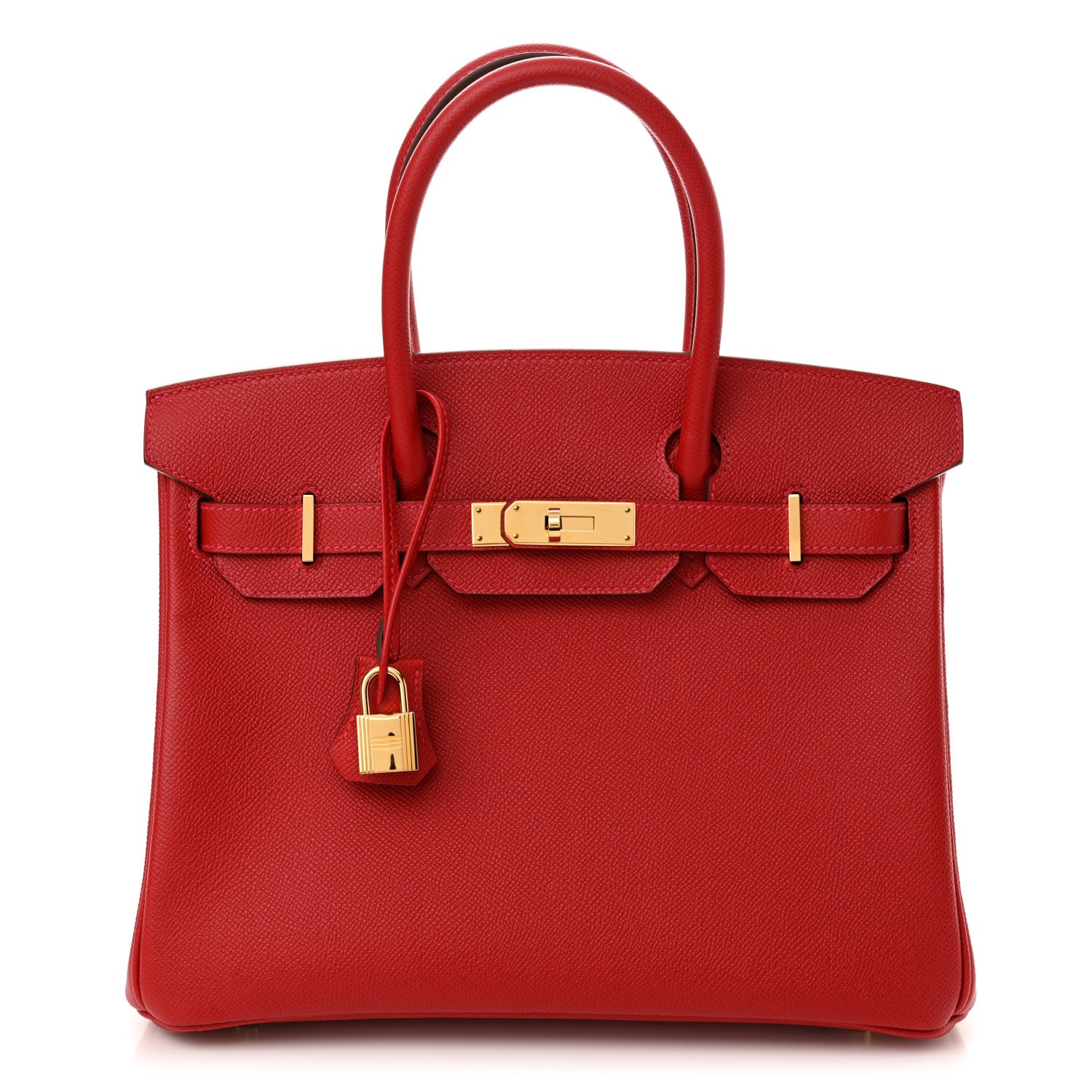 Hermes Epsom Birkin 30 Rouge Casaque 1 of 11