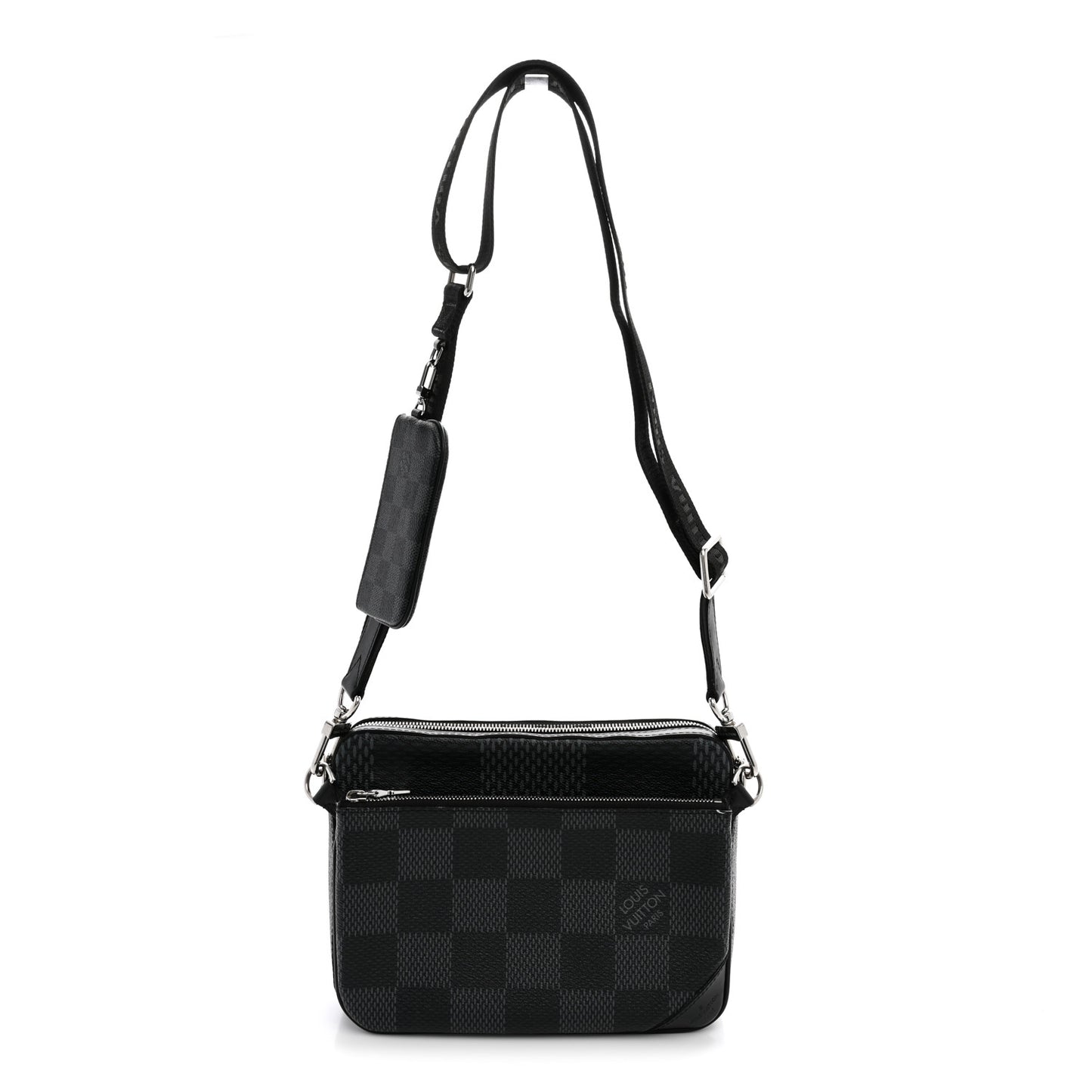Damier Graphite 3D Trio Messenger