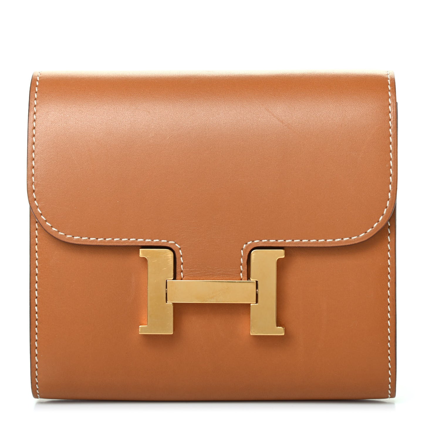 Tadelakt Constance Short Wallet Gold