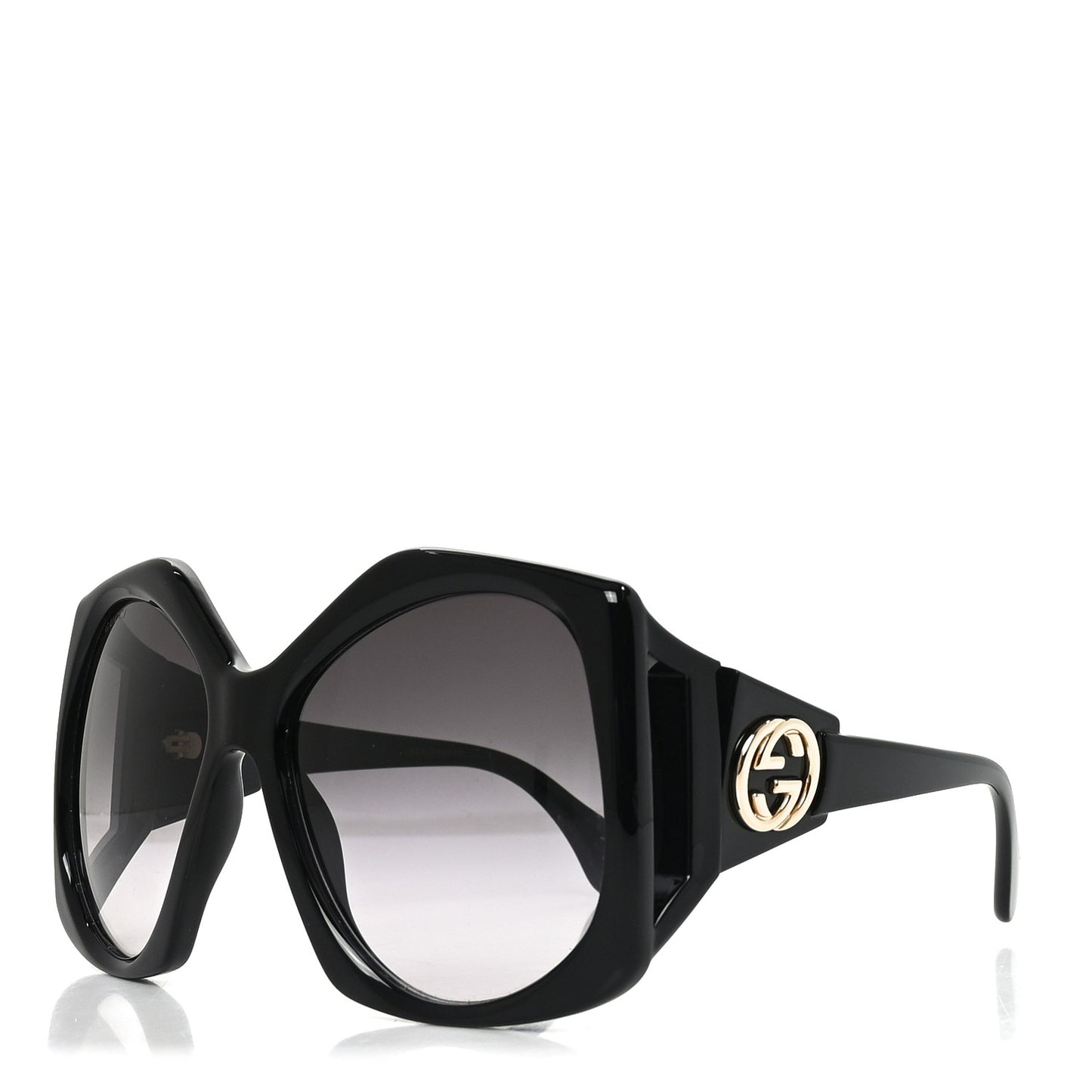 Round Sunglasses GG0875S Black
