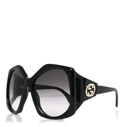 Gucci Round Sunglasses GG0875S Black 1 of 7