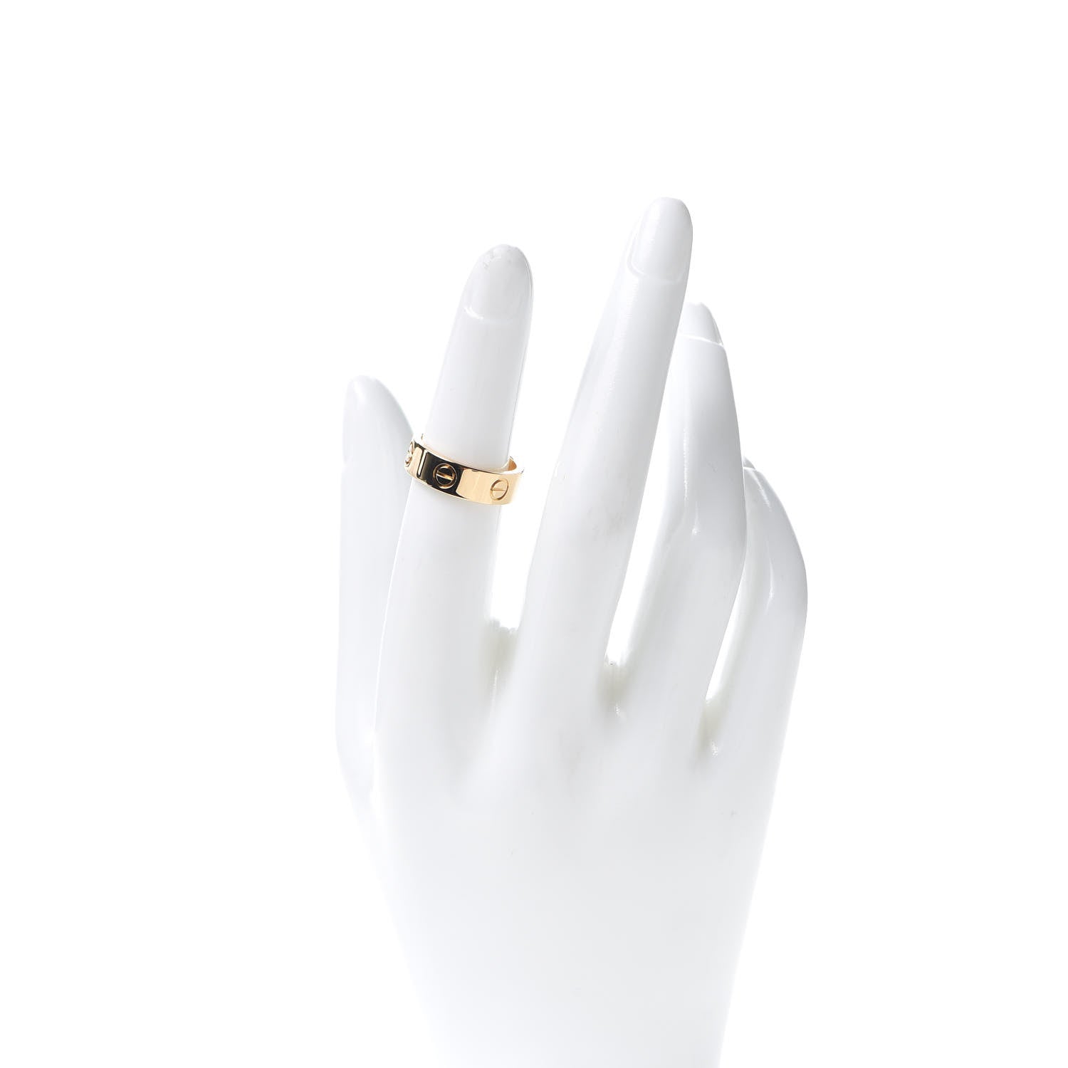 Cartier 18K Yellow Gold 5.5mm LOVE Ring 50 5.25 2 of 5