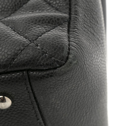 Chanel Caviar Quilted XL Grand Shopping Tote GST Black 12 of 12