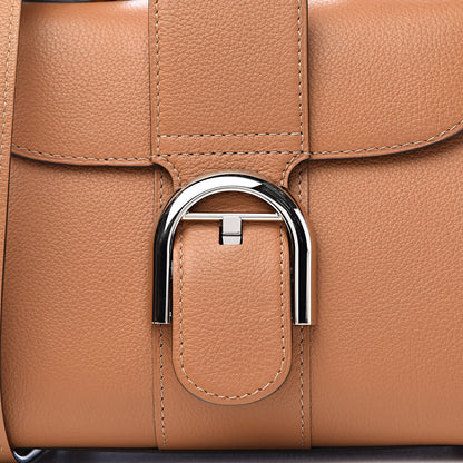 Delvaux Grained Calfskin Mini Brillant Satchel Natural 10 of 10