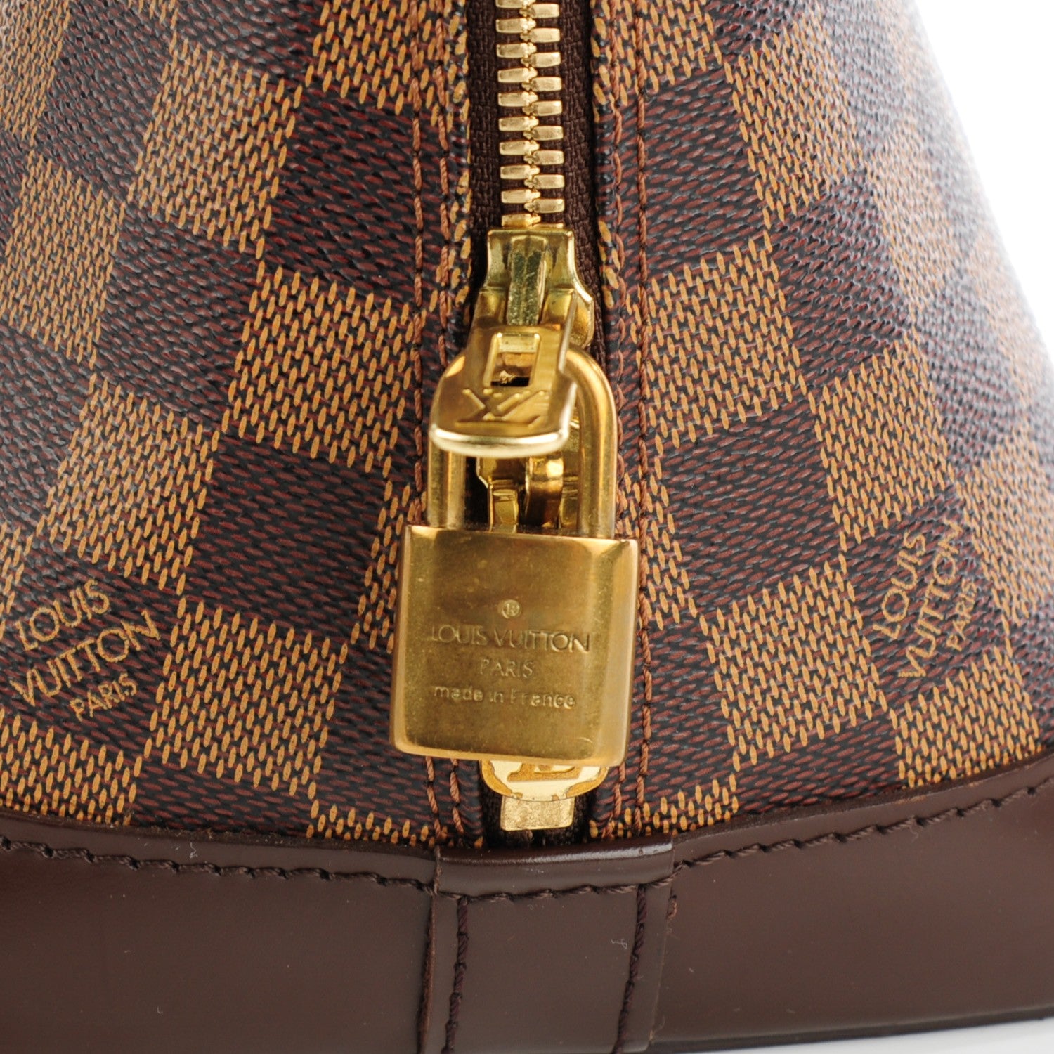 Louis Vuitton Damier Ebene Alma PM 5 of 8