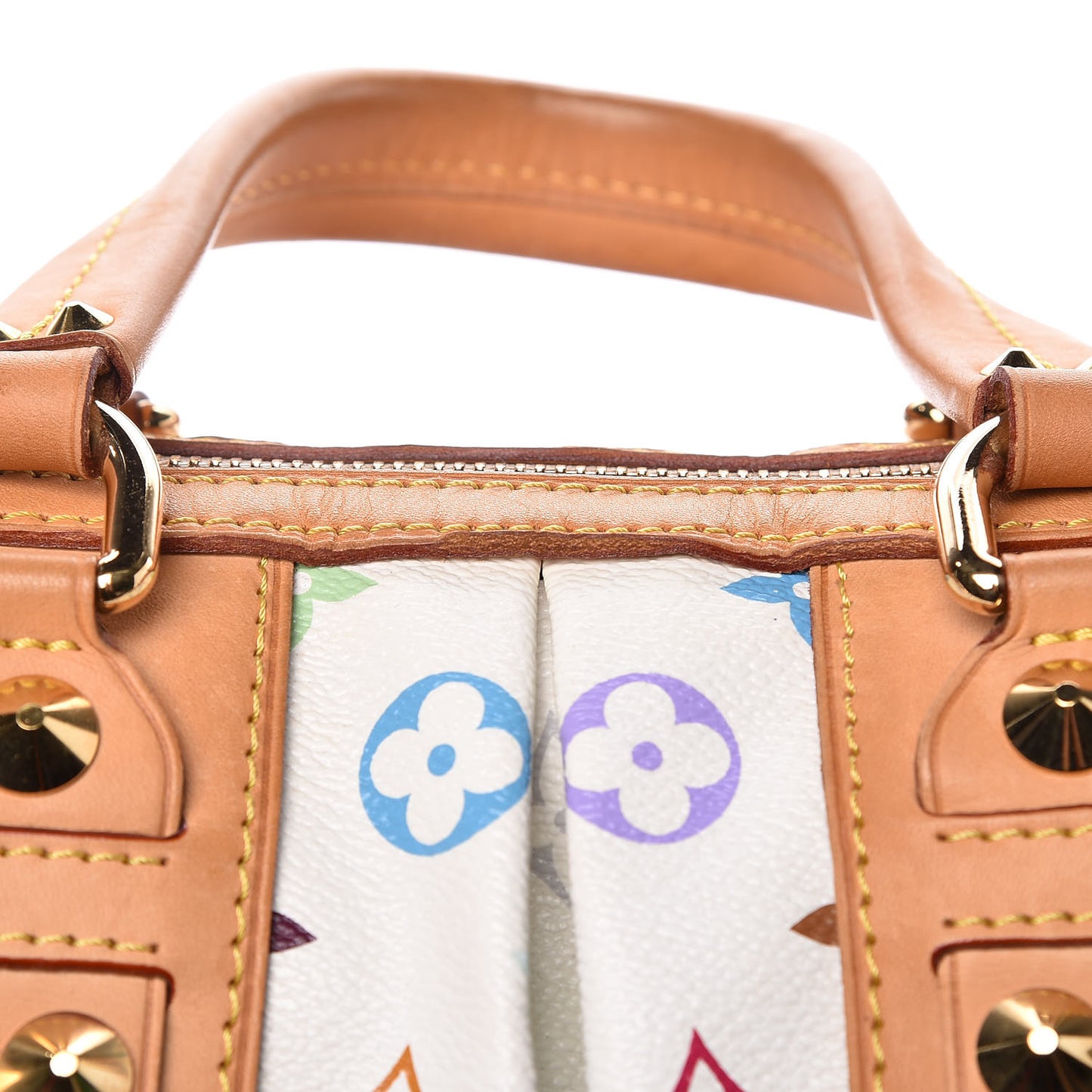 Monogram Multicolor Courtney MM White