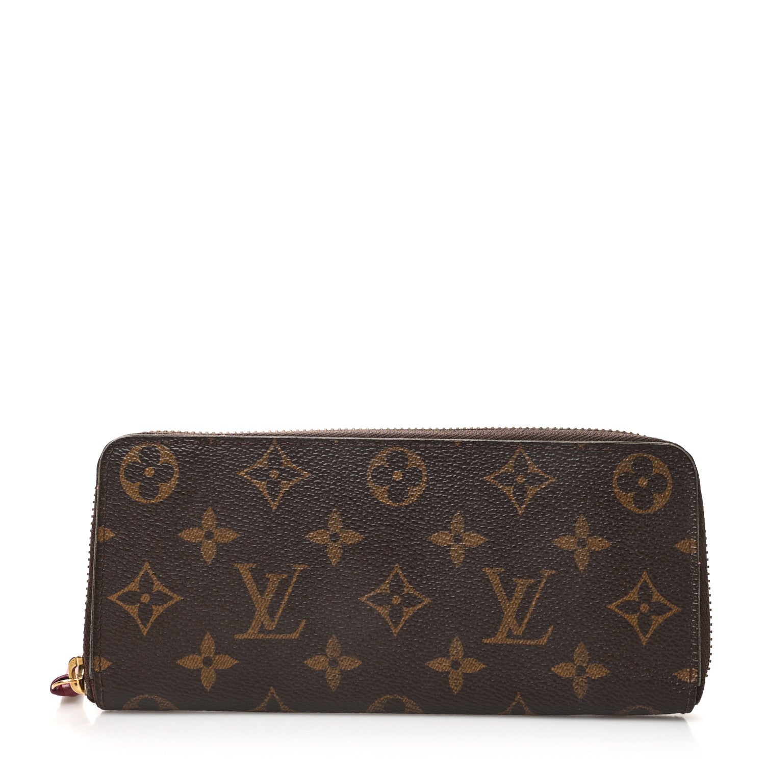 Louis Vuitton Monogram Clemence Wallet Fuchsia 1 of 11