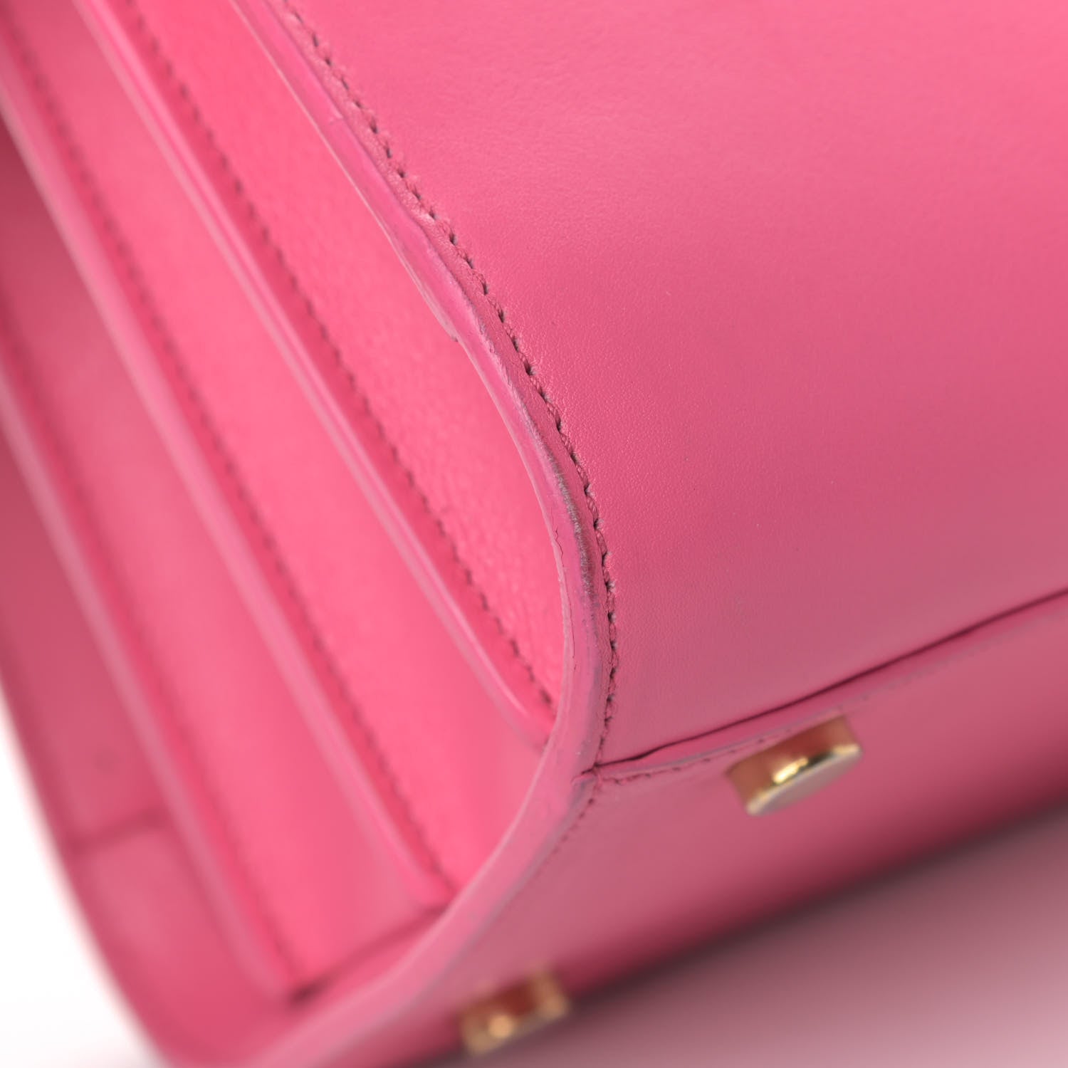 Saint Laurent Calfskin Small Sac De Jour Bubblegum 5 of 8