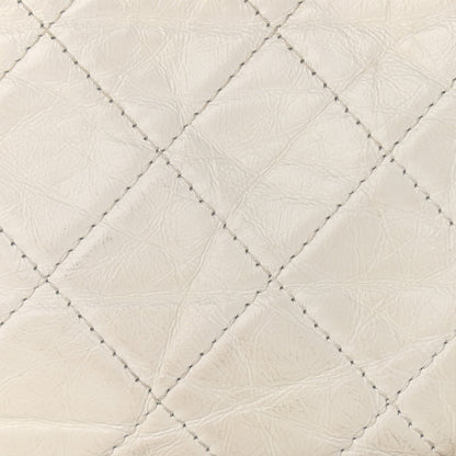 Chanel Aged Calfskin Quilted Large Gabrielle Hobo White 11 of 12