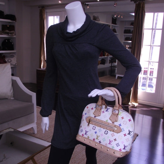 Louis Vuitton Monogram Multicolor Alma White 2 of 10