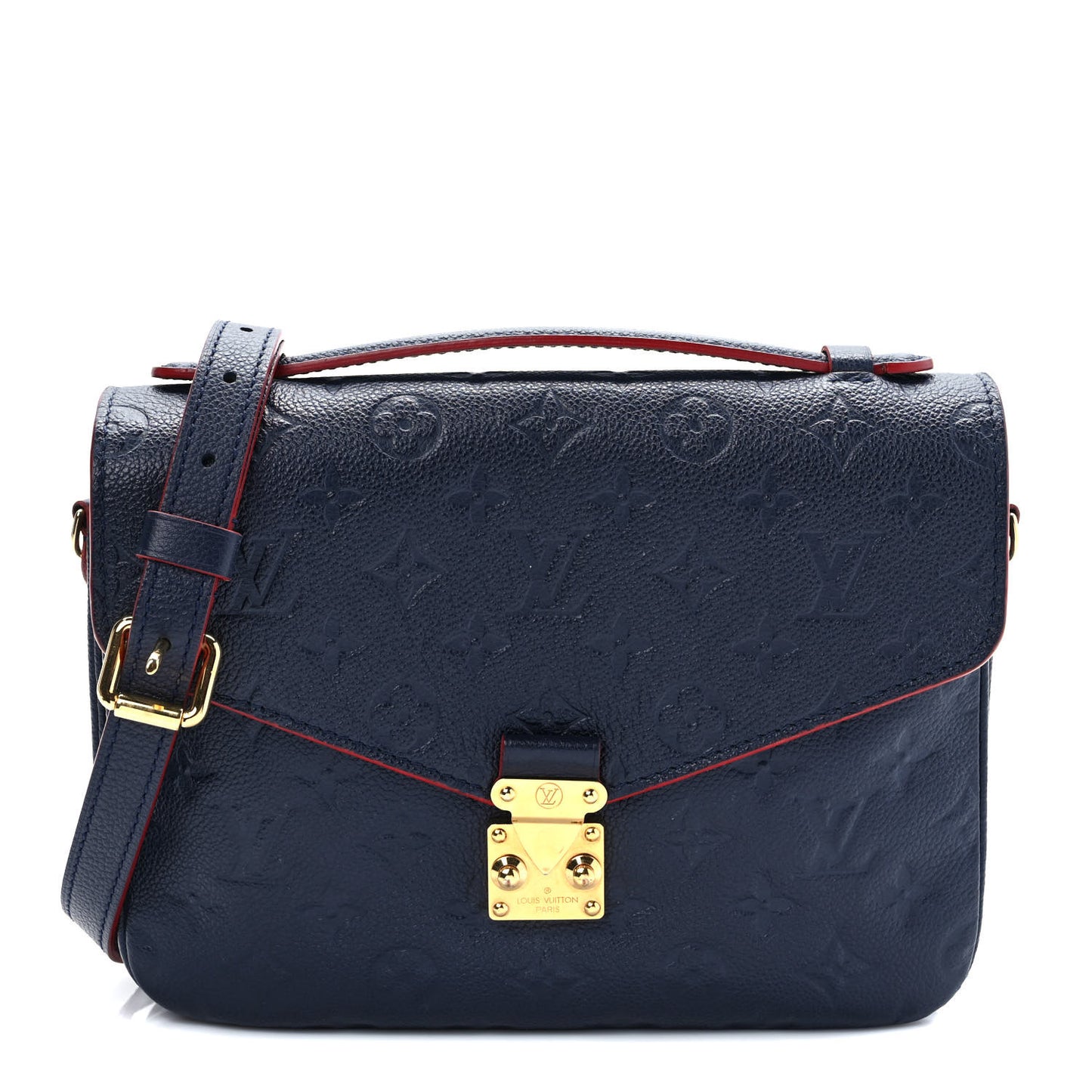 Empreinte Pochette Metis Marine Rouge