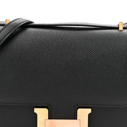 Hermes Epsom Constance 18 Black 9 of 13