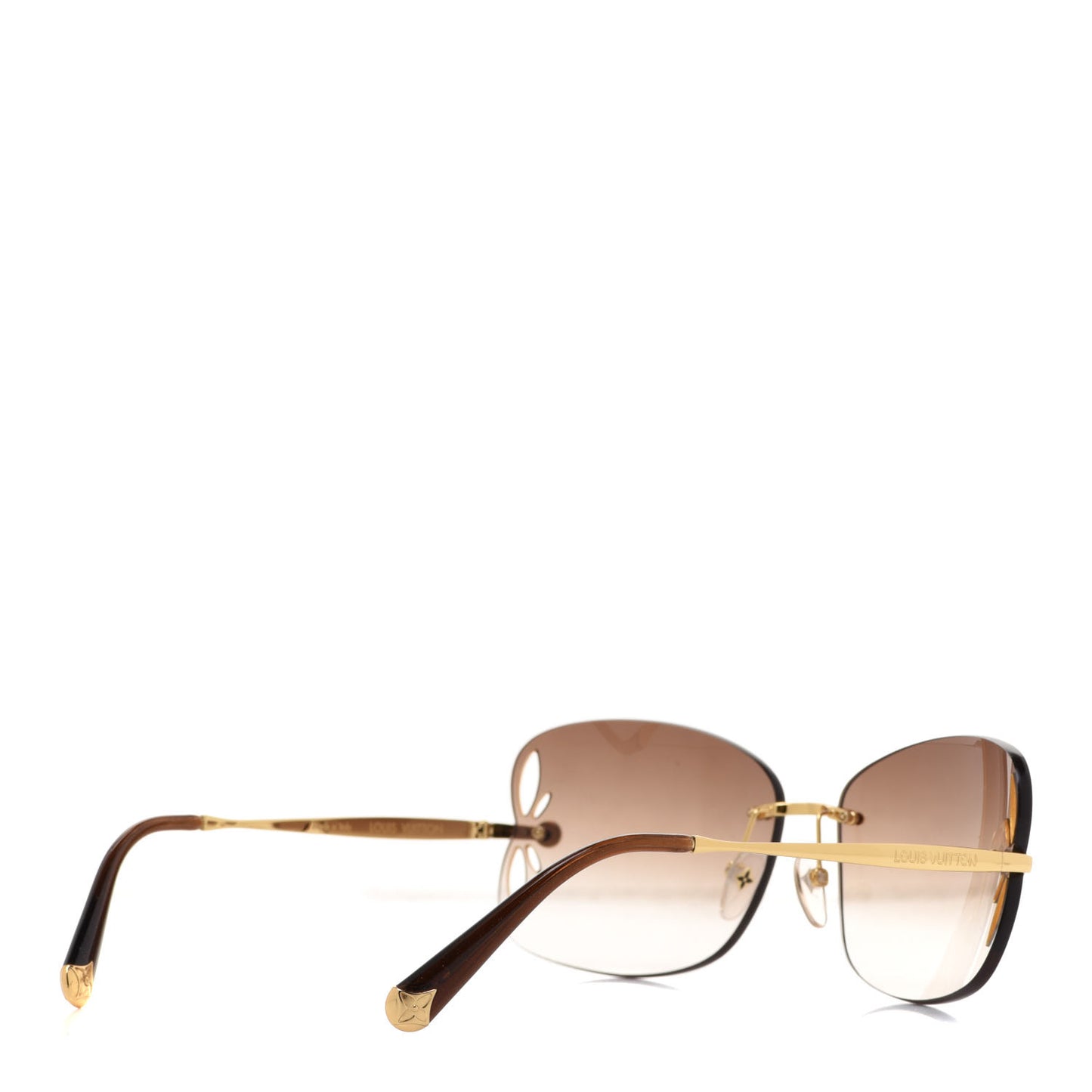 Lily Sunglasses Z0371U Brown Glitter