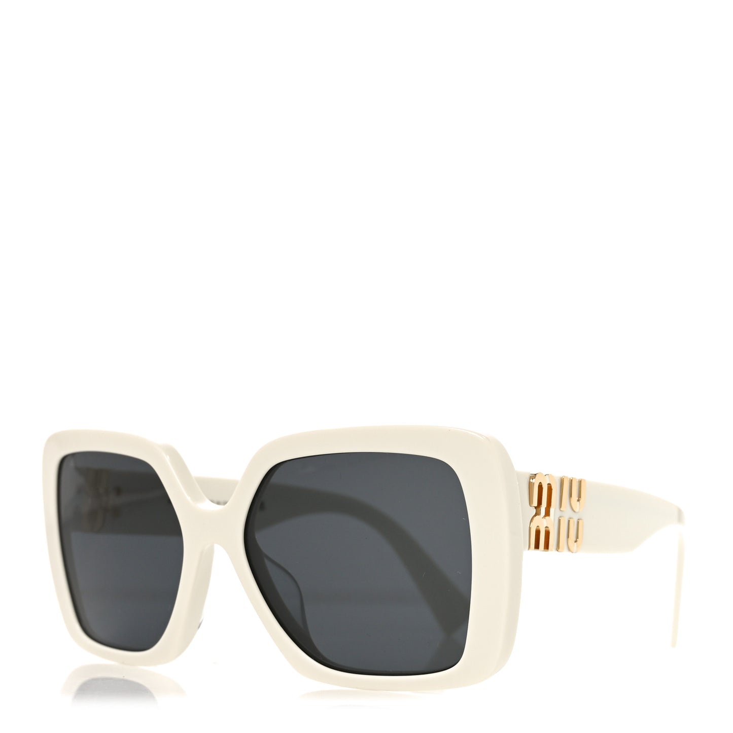 Acetate Sunglasses SMU 10Y White