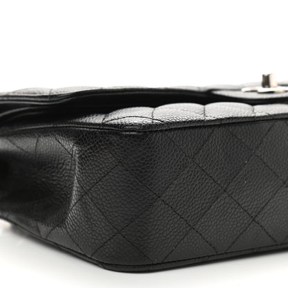 Chanel Caviar Quilted Medium Double Flap Black 9 of 11