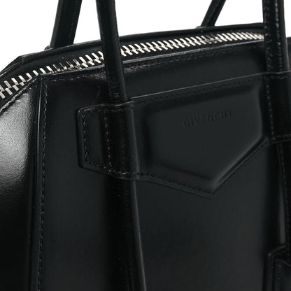 Givenchy Box Calfskin Mini Lock Antigona Shoulder Bag Black 11 of 11