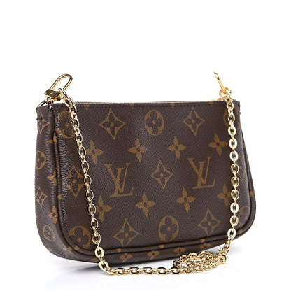 Louis Vuitton Monogram Multi Pochette Accessories Mini Pochette 2 of 7