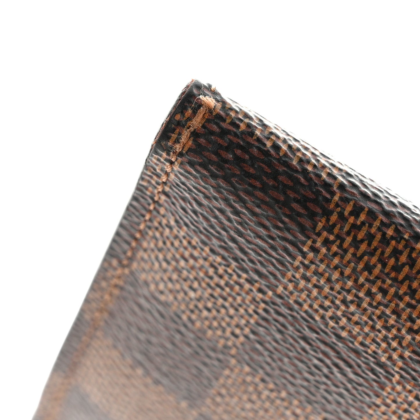 Damier Ebene Josephine Wallet Red