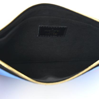 Louis Vuitton Game On Neverfull MM Pochette Black 5 of 6