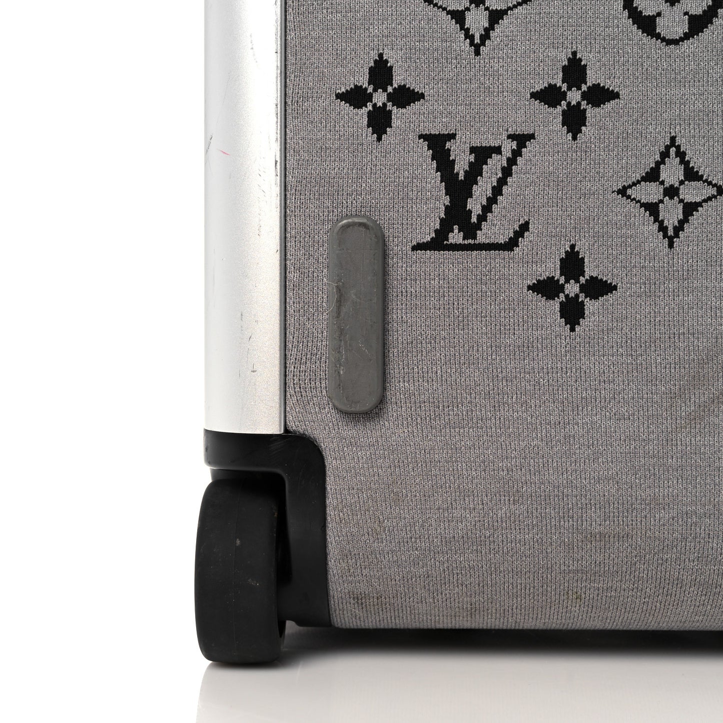Knit Monogram Horizon Soft Duffle 55 Grey