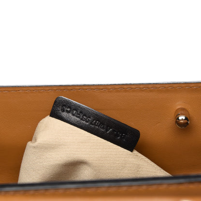 Valentino Garavani Vitello Lace Demetra Satchel Cognac 7 of 8