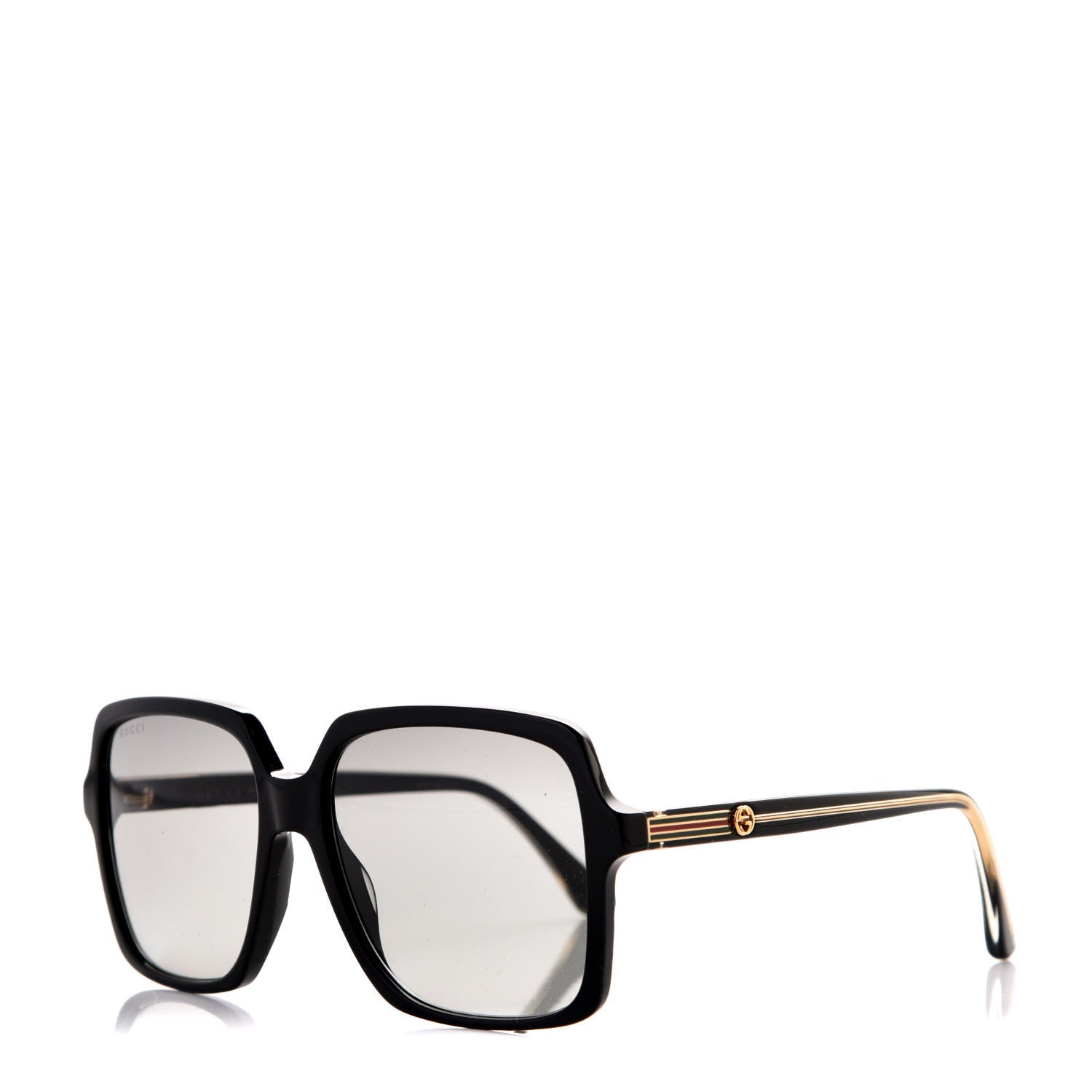 Gucci Web Sunglasses GG GG0375S Black 1 of 8