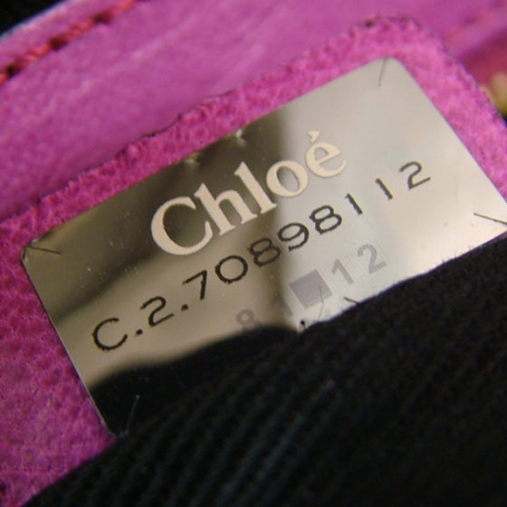 Chloe Leather Ethel Satchel Pink 10 of 12