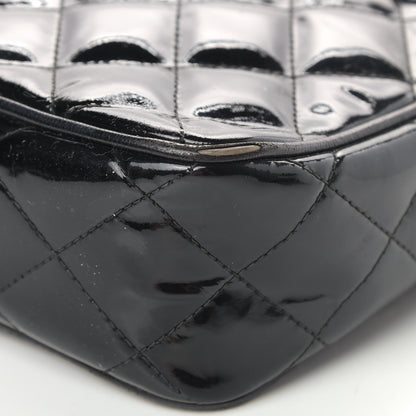 Chanel Patent Quilted Tassel Camera Case Black 6 of 9